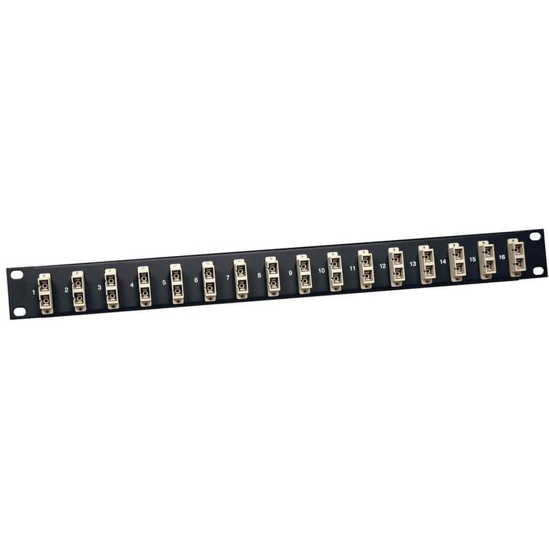 16-PORT FIBER PATCH PANEL SC/SC 1U FIBER PATCH PANEL SINGLE/MULTI