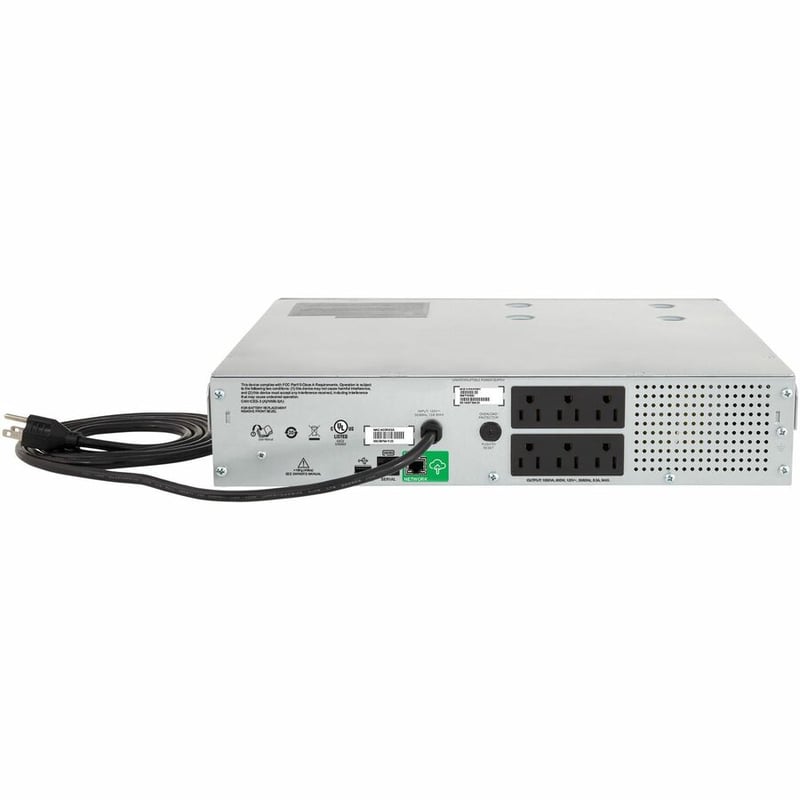 APC by Schneider Electric Smart-UPS C 1000VA LCD RM 2U 120V with SmartConnect - Thumbnail 3
