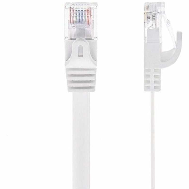 CAT6 PATCH CABLE FLAT DESIGN_10FT WHITE - Thumbnail 2
