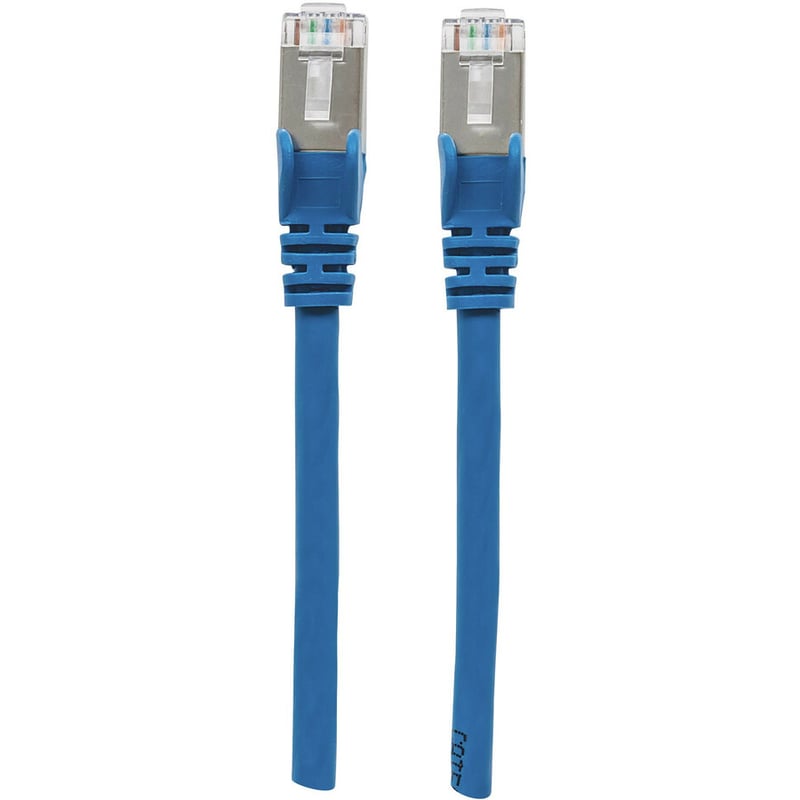 AUGMENTED CATEGORY 6, CAT6A S/FTP PATCH CABLE, 14 FT, BLUE COPPER, 26 AWG, SNAG - Thumbnail 2