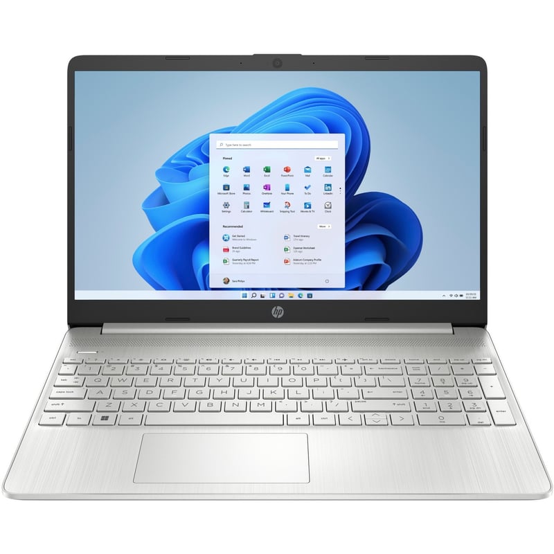 HP 15-dy2171nr 15.6" Touchscreen Notebook - HD - Intel Pentium Gold 7505 - 4 GB - 256 GB SSD - English Keyboard - Natural Silver - Thumbnail 1