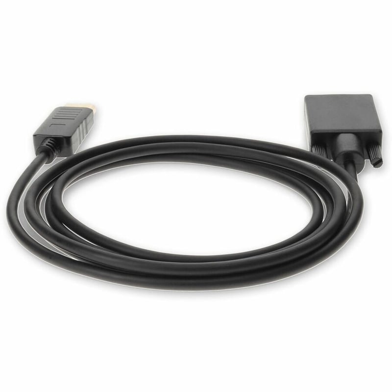 2M M/M DISPLAYPORT/VGA BLACK CABLE 1080P 60HZ - Thumbnail 4