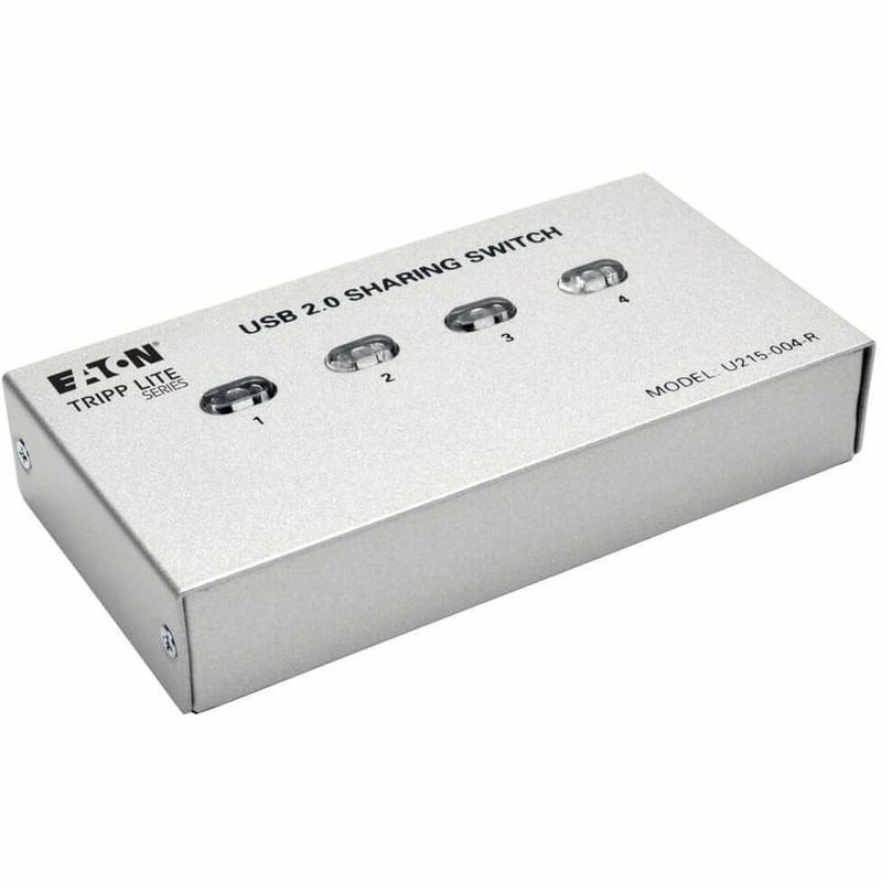 Tripp Lite by Eaton 4-Port USB 2.0 Hi-Speed Printer / Peripheral Sharing Switch - Thumbnail 1