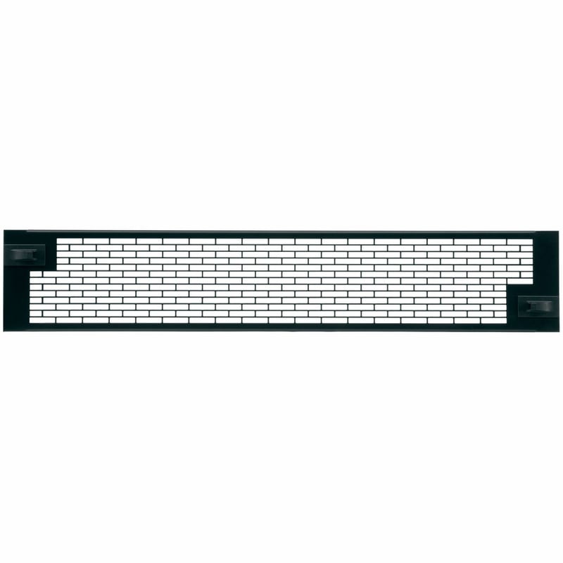 Middle Atlantic Forward Series 2RU Tool-Less Vented Rack Panel - Perforated with 74% Open Area - Flanged