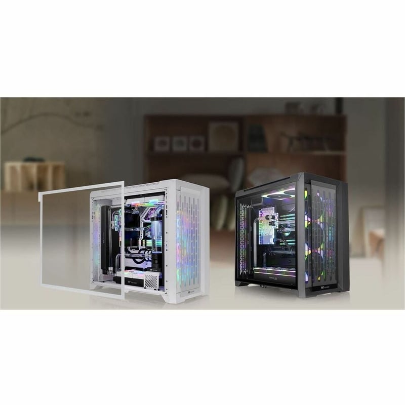 Thermaltake CTE C750 TG ARGB Snow Full Tower Chassis - Thumbnail 5