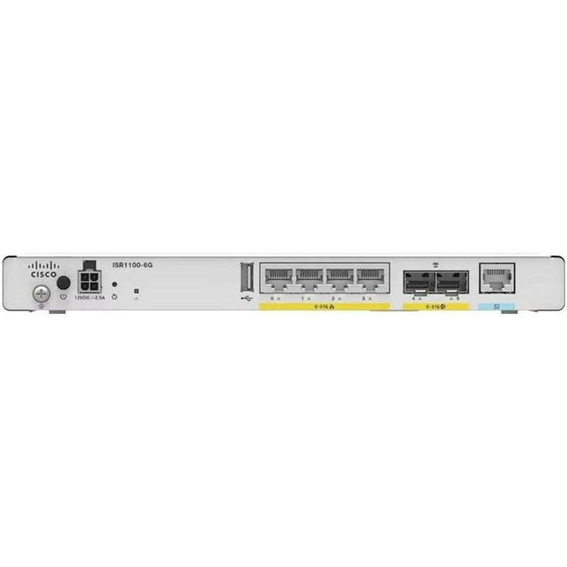 ISR1100ROUTER4GELAN/WANPRTSAND2SFPPRTS4GBRAM REMANUFACTURED - Thumbnail 1