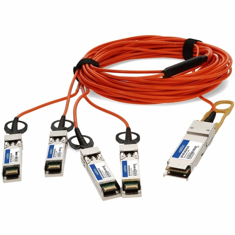MSA AND TAA COMP AOC 3M 40G-AOC QSFP+/4XSFP+ 850NM MMF