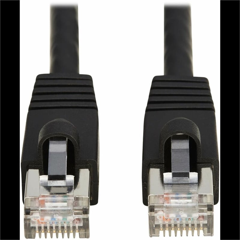 Eaton Tripp Lite Series Cat8 40G Snagless SSTP Ethernet Cable (RJ45 M/M), PoE, Black, 2 ft. (0.6 m) - Thumbnail 3