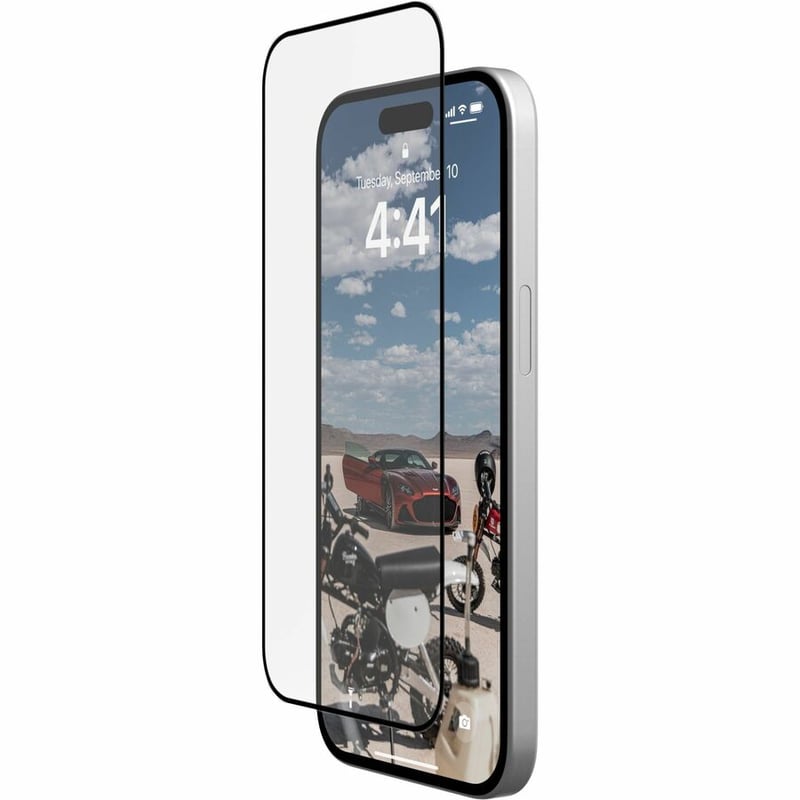 RUGGED IPHONE 15 GLASS CLEAR/BLACK - Thumbnail 4