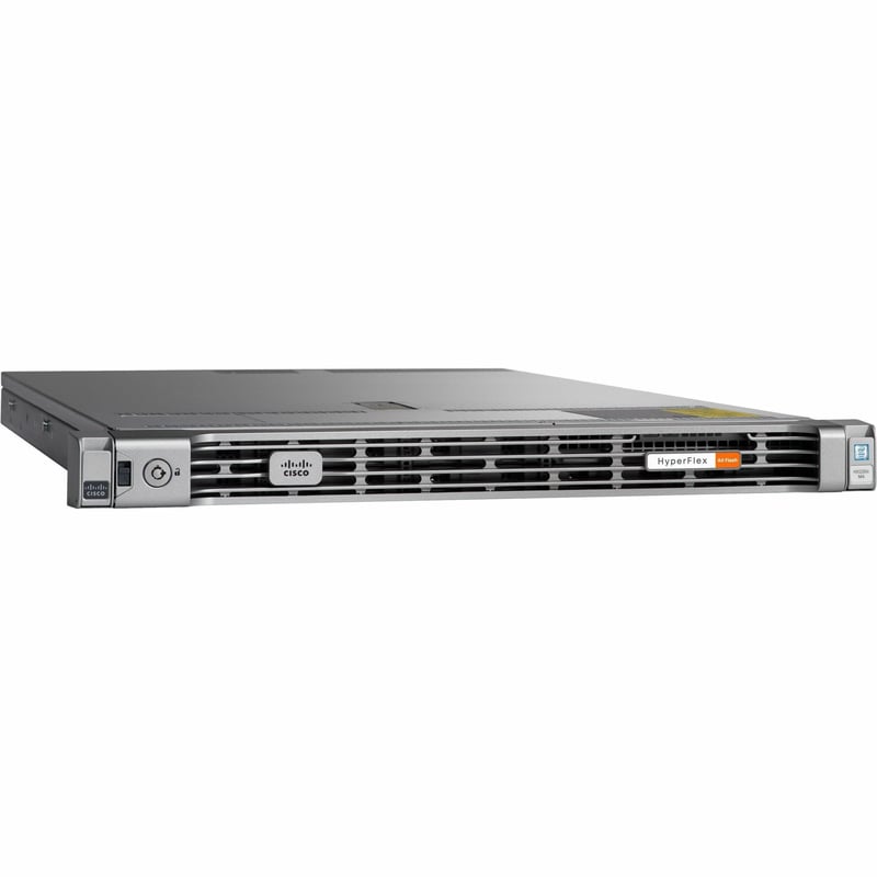 Cisco HyperFlex HX220c M4 1U Rack Server - 2 x Intel Xeon E5-2630 v4 2.20 GHz - 256 GB RAM - 12Gb/s SAS Controller - Thumbnail 1