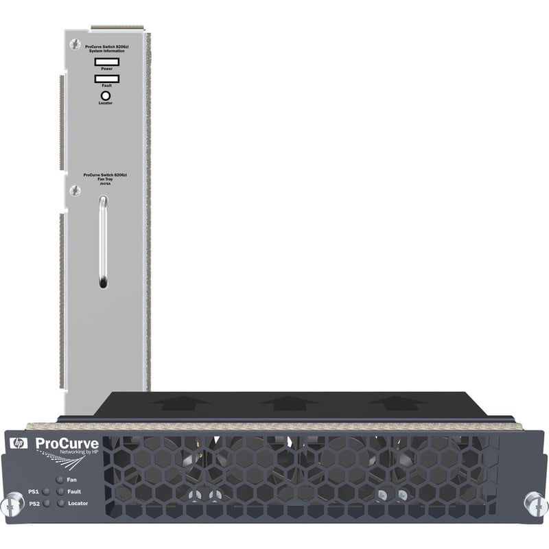 HPE X712 Back (Power Side) to Front (Port Side) Airflow High Volume 2 Fan Tray - Thumbnail 2