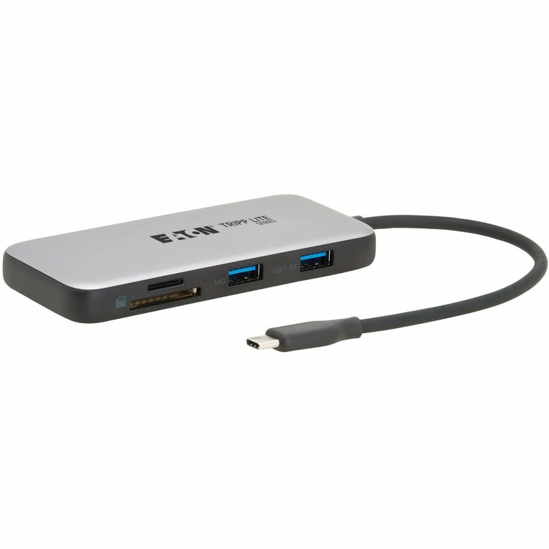 USB-C MULTIPORT ADAPTER 4K60HZ HDMI MEMORY CARD 100W PD CHARGING - Thumbnail 1