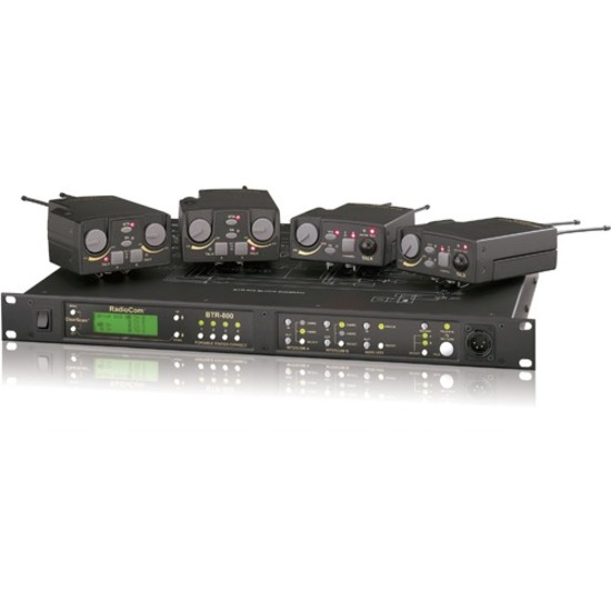 UHF BELTPACK, 2CH, BAND HE, 4M HEADSET - Thumbnail 2