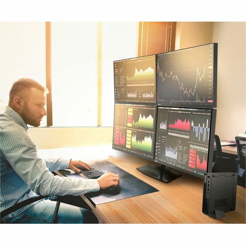 Lenovo ThinkStation P3 30H00012US Workstation - 1 x Intel Core i5 13th Gen i5-13500T - 16 GB - 512 GB SSD - Tiny - Black