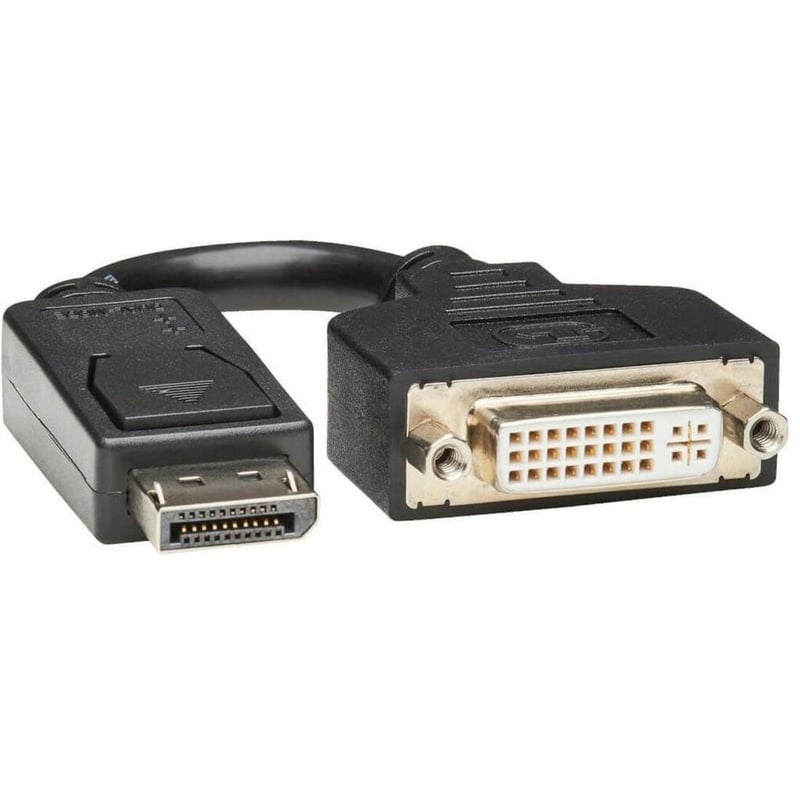 Eaton Tripp Lite Series DisplayPort to DVI-I Adapter Cable (M/F), 6 in. (15.2 cm) - Thumbnail 1