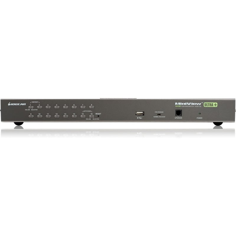 IOGEAR GCS1716 16-Port USB PS/2 Combo KVM Switch - Thumbnail 2