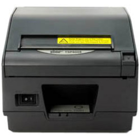 Star Micronics TSP800II Thermal Receipt and Label Printer, WLAN, Ethernet, AirPrint - Cutter, External Power Supply Included, Gray - Thumbnail 2