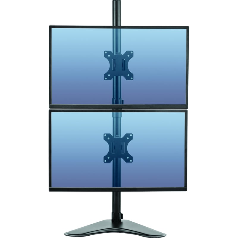 Fellowes Professional Series Freestanding Dual Stacking Monitor Arm - Thumbnail 4