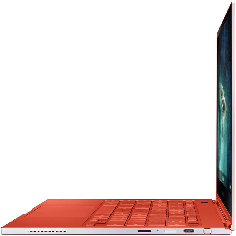 Samsung Galaxy Chromebook XE930QCA-K01US 13.3" Touchscreen Convertible 2 in 1 Chromebook - 4K UHD - 3840 x 2160 - Intel Core i5 10th Gen i5-10210U - 8 GB Total RAM - 256 GB SSD - Fiesta Red