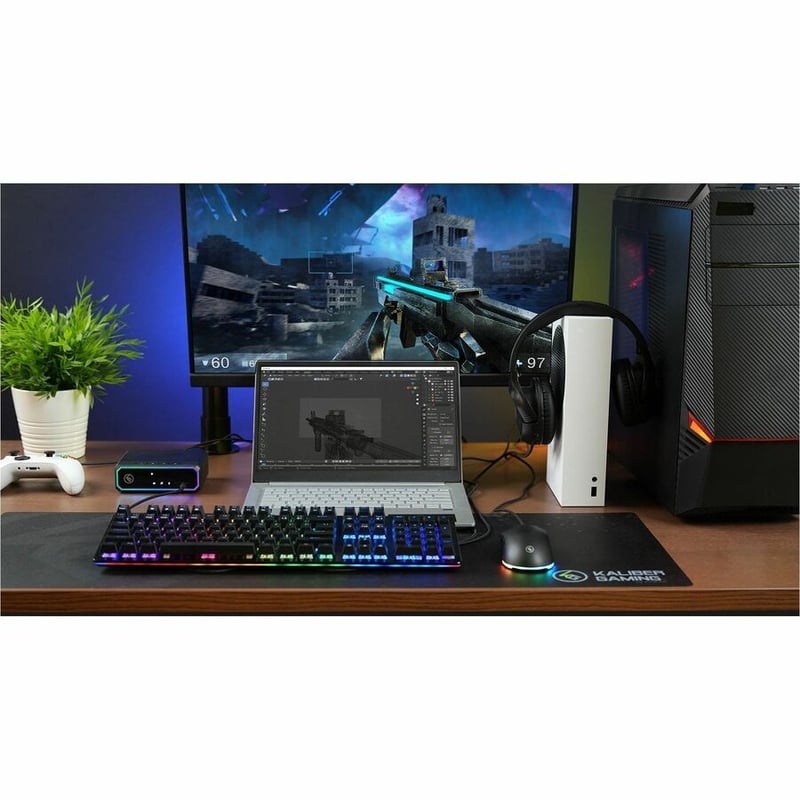 IOGEAR KeyMander Nexus 3-Port Gaming KVM Switch for PC & Game Consoles - Thumbnail 5