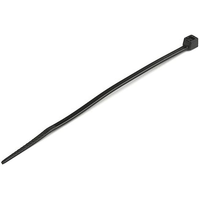4XEM 1000 Pack 6" Cable Ties - Black Medium Nylon/Plastic Zip Tie - Thumbnail 1