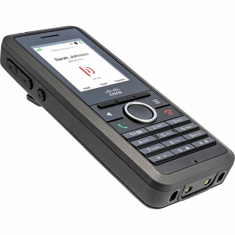 CISCOIPDECT6825HANDSETRUGGEDIZEDNOPOWERCNNCTR REMANUFACTURED - Thumbnail 3