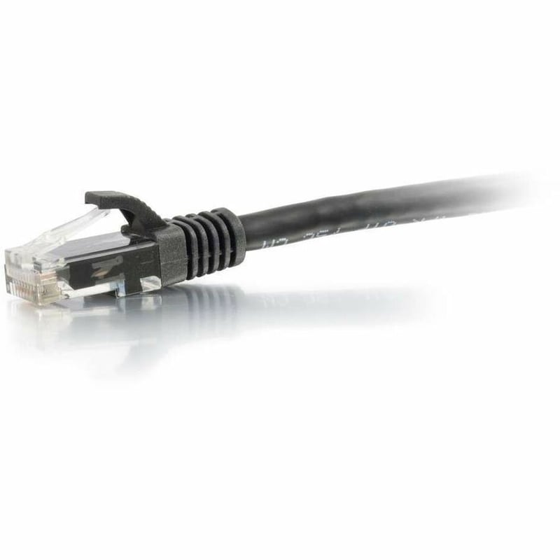 C2G 6ft Cat6a Snagless Unshielded (UTP) Ethernet Cable - Cat6a Network Patch Cable - PoE - Black - Thumbnail 2