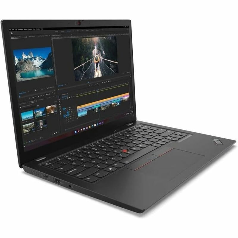 Lenovo ThinkPad L13 Gen 4 21FN001SUS 13.3" Touchscreen Notebook - WUXGA - 1920 x 1200 - AMD Ryzen 7 PRO 7730U Octa-core (8 Core) 2 GHz - 16 GB Total RAM - 16 GB On-board Memory - 512 GB SSD - Thunder Black - Thumbnail 3