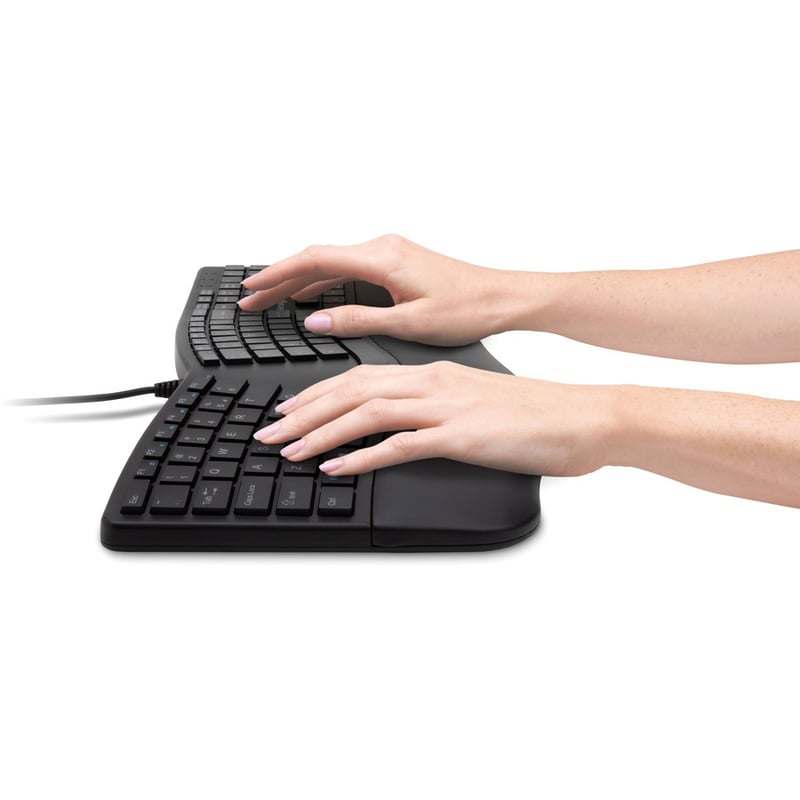 Kensington Pro Fit Ergo Wired Keyboard - Thumbnail 2