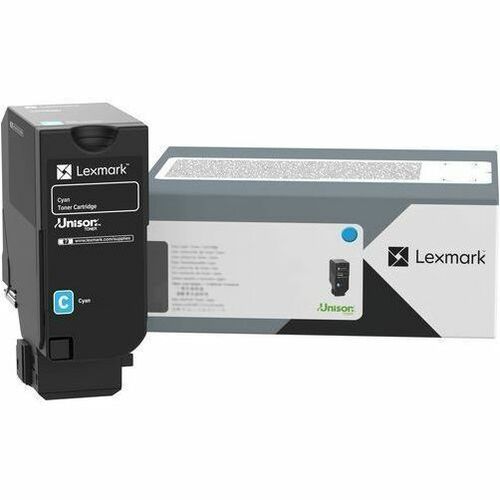 Lexmark Unison Original Laser Toner Cartridge - Cyan Pack - Thumbnail 1