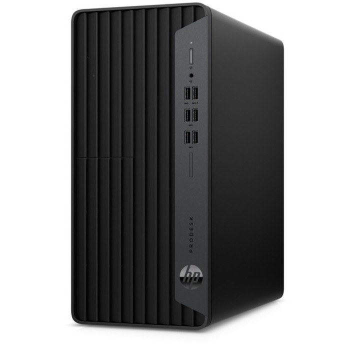 HP Business Desktop ProDesk 600 G6 Desktop Computer - Intel Core i3 10th Gen i3-10100 Quad-core (4 Core) 3.60 GHz - 8 GB RAM DDR4 SDRAM - 256 GB SSD - Micro Tower - Thumbnail 2