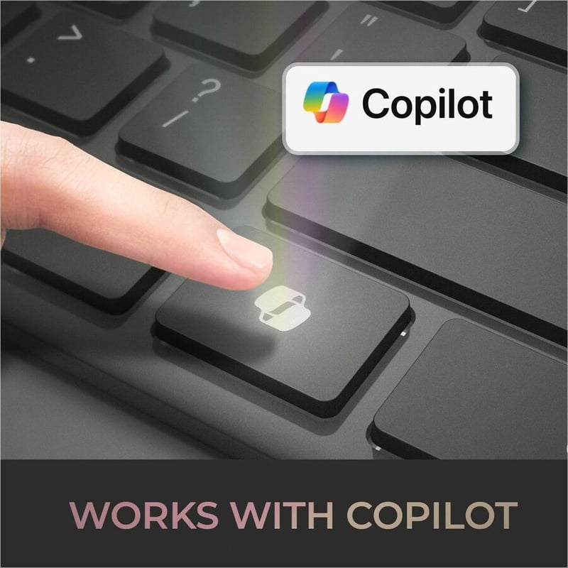 MULTI OS BT MINI KB WCOPILOT SCISSOR SWITCH - Thumbnail 4