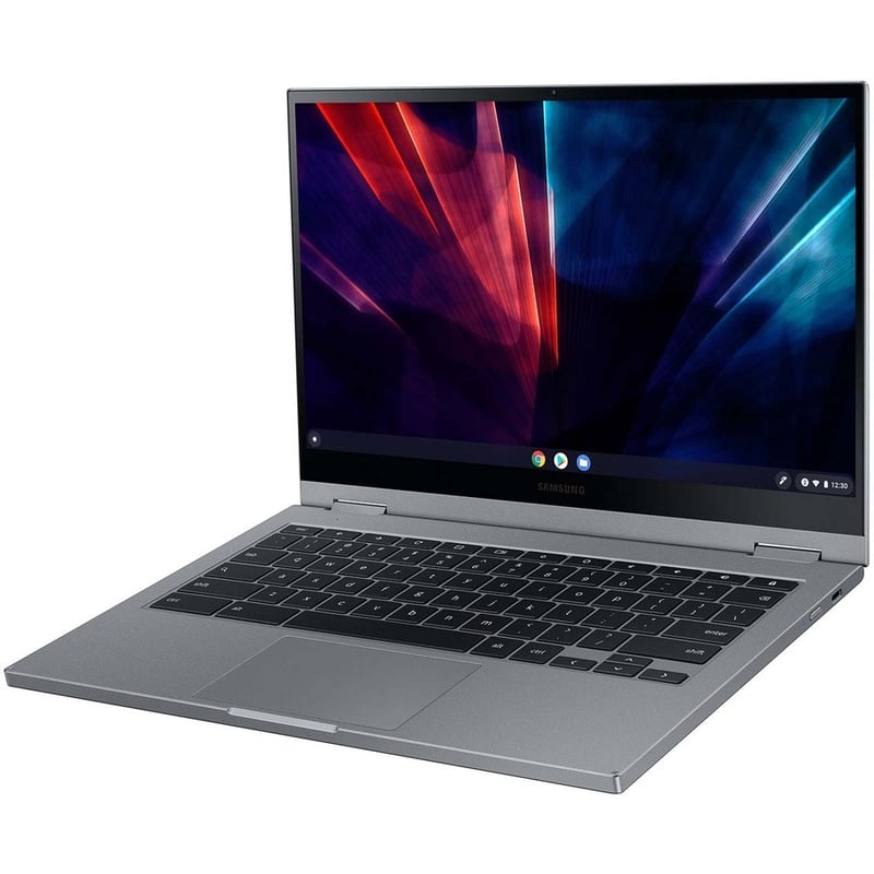 Samsung Galaxy Chromebook 2 XE530QDA-KB1US 13.3" Touchscreen Convertible 2 in 1 Chromebook - Full HD - 1920 x 1080 - Intel Core i3 10th Gen i3-10110U 2.10 GHz - 8 GB Total RAM - 8 GB On-board Memory - 128 GB SSD - Mercury Gray