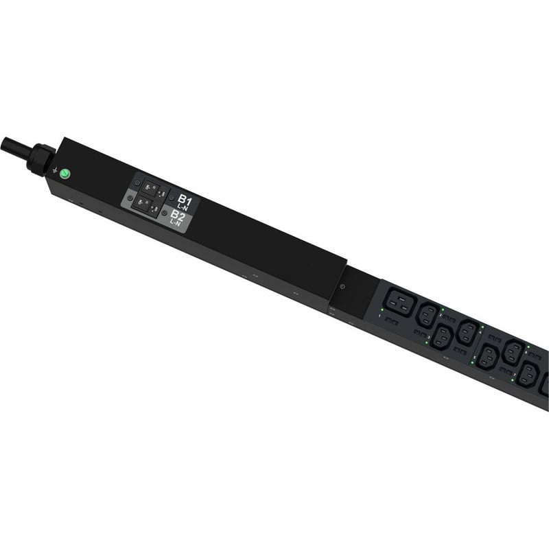 G6 MS PDU 32A/30A (24)C13(8)C19 IP44-3M BLK PK1 - Thumbnail 3