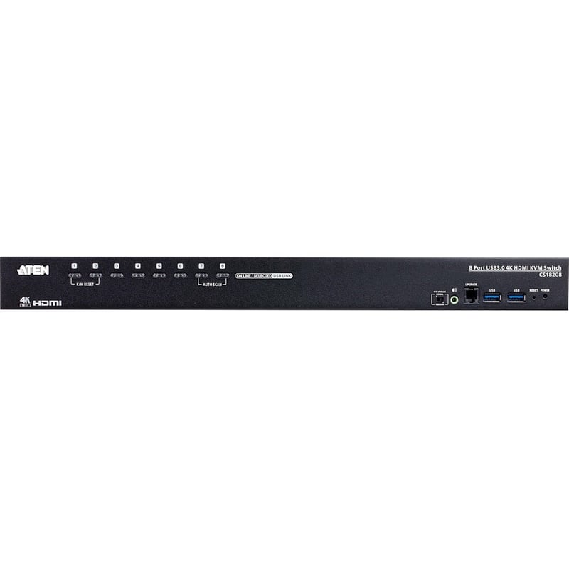 ATEN CS18216 16-Port USB 3.0 4K HDMI KVM Switch with Rack Mounting Kit - Thumbnail 2