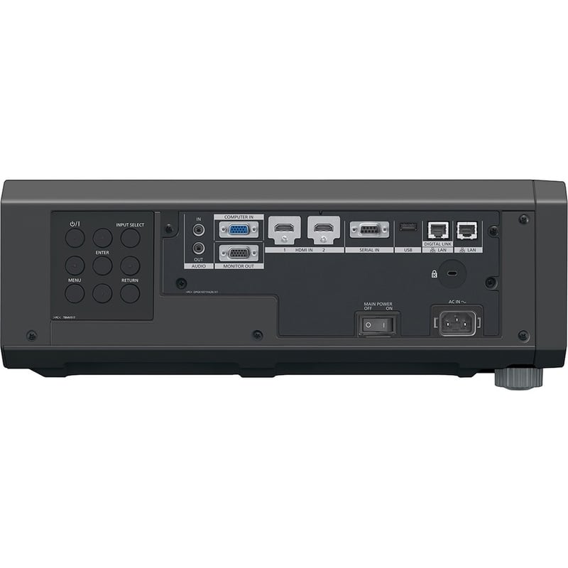 Panasonic PT-FRQ60 DLP Projector - 16:9 - Ceiling Mountable, Floor Mountable - Black - Thumbnail 4