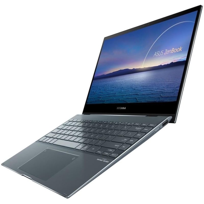 Asus ZenBook Flip 13 UX363 UX363EA-DH71T 13.3" Touchscreen Convertible Notebook - Full HD - Intel Core i7 11th Gen i7-1165G7 - 16 GB - 512 GB SSD - Pine Gray