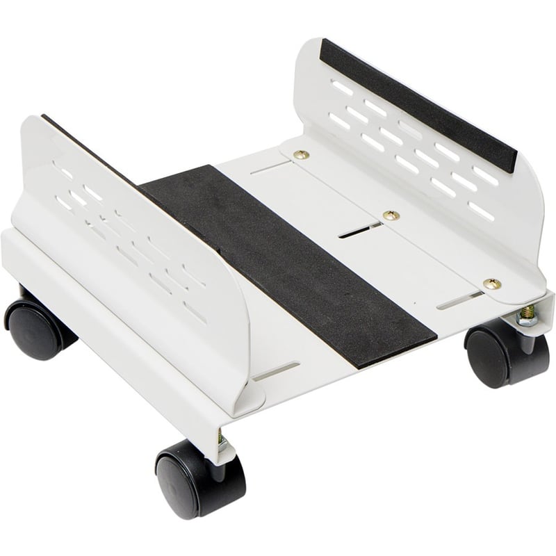 SYBA Steel PC Stand for ATX Case with Adj. Width with Caster wheels - Thumbnail 1
