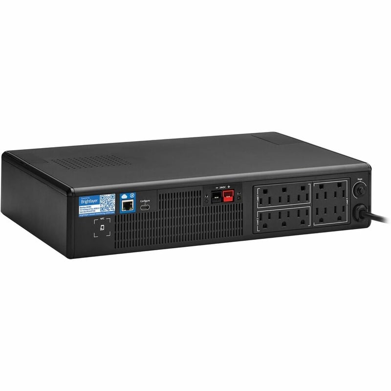 1440VA 1050W 120V CLOUD UPS REMOTE 10X5-15R LCD 5-15P PLUG 2U - Thumbnail 2