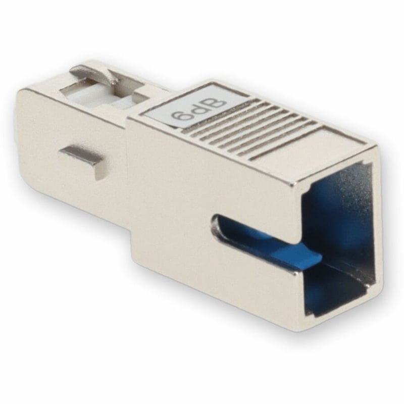 AddOn 2-Pack of 6dB fixed SC Male to SC Female OS1 SMF Simplex Fiber Attenuators - Thumbnail 3