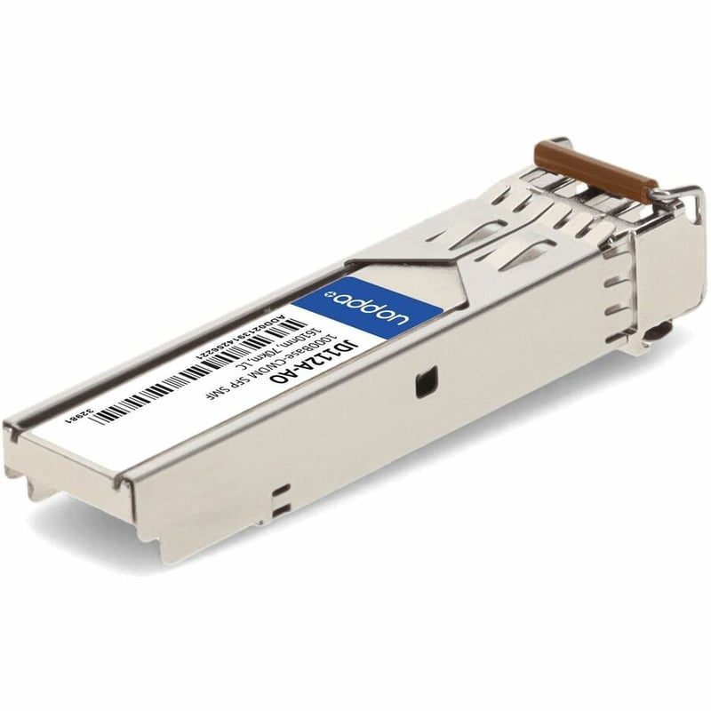 AddOn HP® JD112A Compatible TAA Compliant 1000Base-CWDM SFP Transceiver (SMF, 1610nm, 70km, LC) - Thumbnail 5