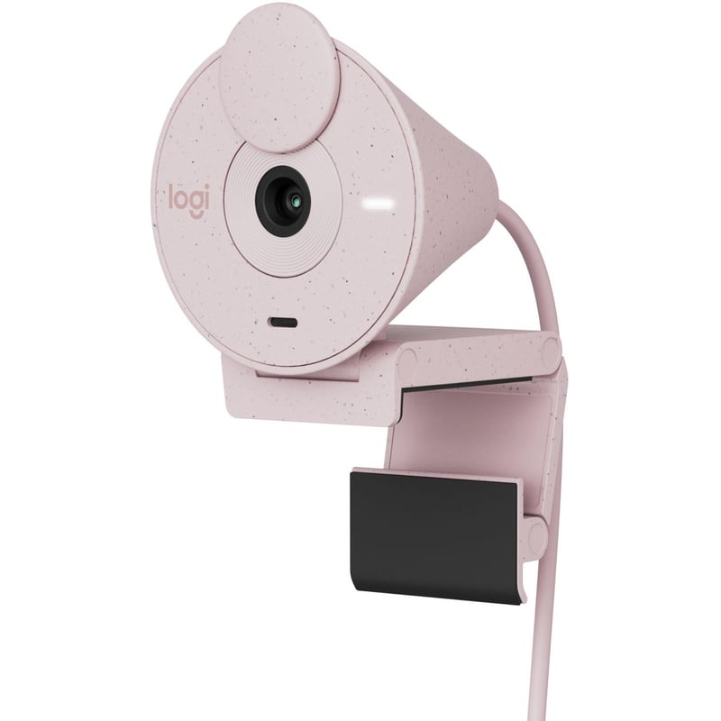 Logitech BRIO 300 Webcam - 2 Megapixel - 30 fps - Rose - USB Type C - Retail - Thumbnail 1