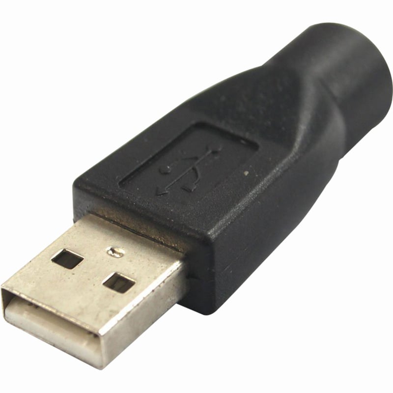 4XEM 6-Pin PS/2 Female To USB Male Keyboard/Mouse Adapter - Thumbnail 3