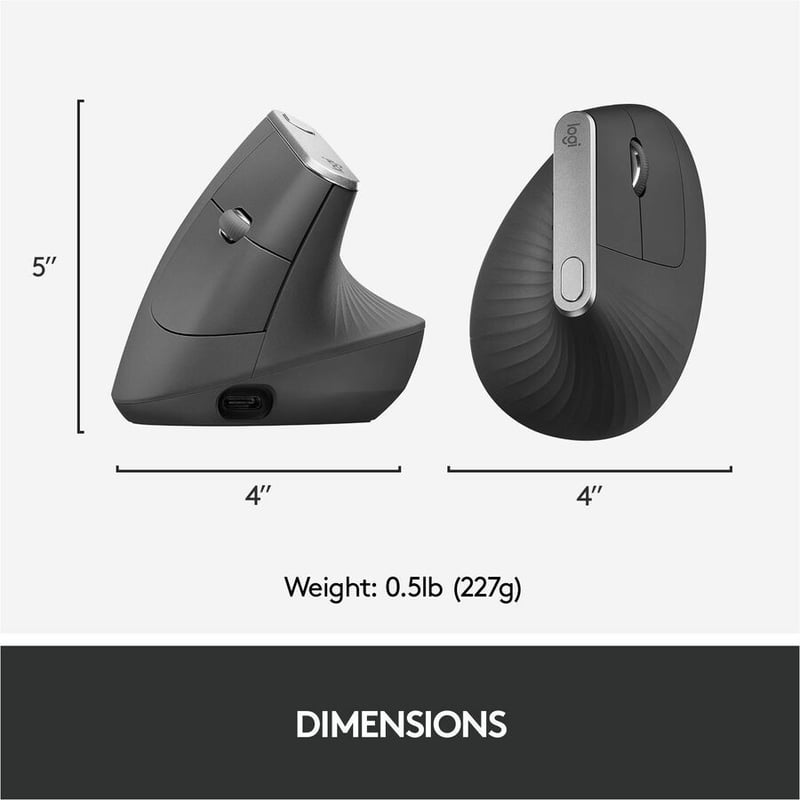 Logitech MX Vertical Advanced Ergonomic Mouse