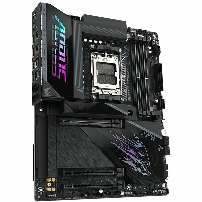 X870E AORUS PRO X3D 18+2+2 POWER PHASE AM5 - Thumbnail 2