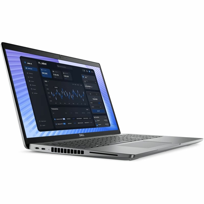 Dell Precision 3000 3590 15.6" Mobile Workstation - Full HD - 60 Hz - Intel Core Ultra 5 135H - vPro Technology - Intel Evo Platform - 16 GB - 512 GB SSD - English (US) Keyboard - Titan Gray - Thumbnail 1