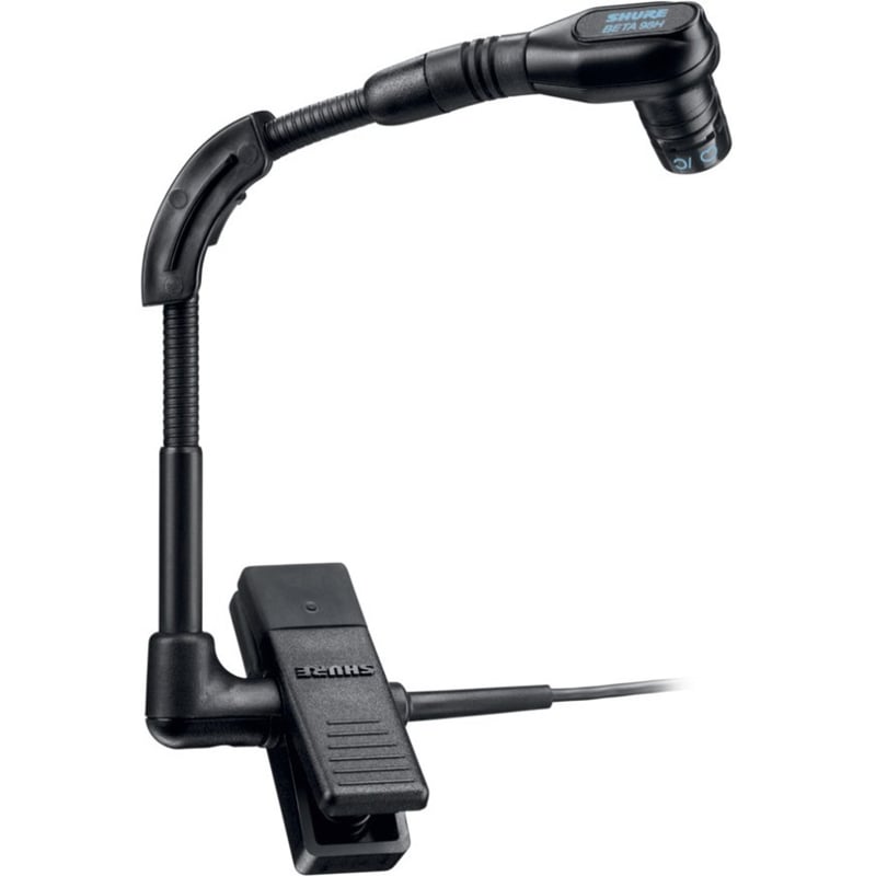 Shure Wireless Instrument System with Beta 98H/C Clip-on Gooseneck Microphone - Thumbnail 4