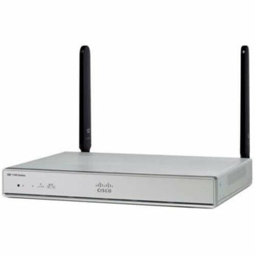 ISR 1100 8P DUAL GE SFP ROUTER PLUGGABLE SMS/GPS -Z WIFI - Thumbnail 1