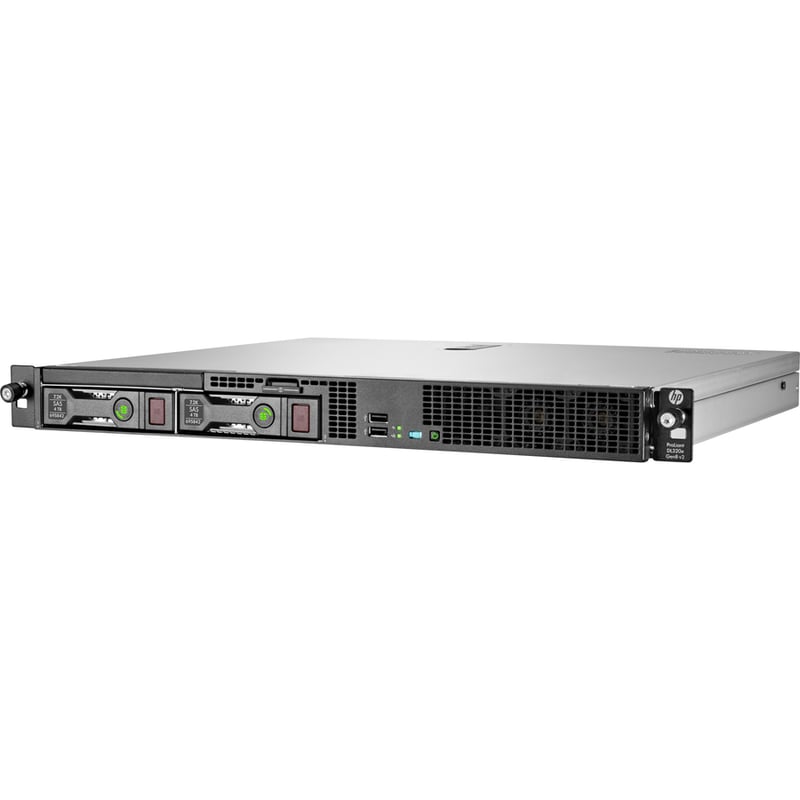 HPE ProLiant DL320e G8 1U Rack Server - 1 Xeon E3-1240V3 3.40 GHz - 8 GB RAM - 6Gb/s SAS Controller - Thumbnail 3