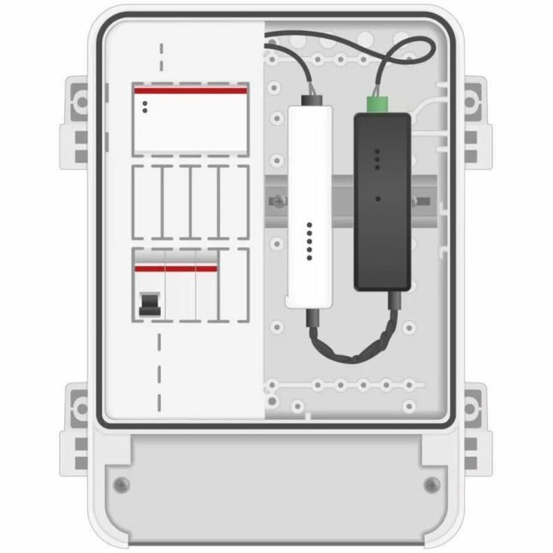 AXIS TQ1817-VE Mounting Box for Power Supply, Media Converter - White - TAA Compliant - Thumbnail 4